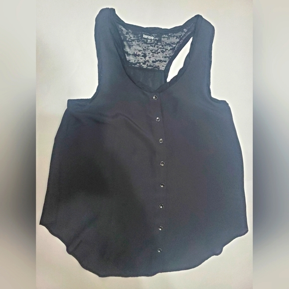 2/$10 Kensie Racerback Silky Tank Mix & Match With Same Deal - Picture 1 of 4